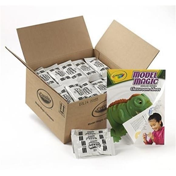 Model Magic - White (1oz), 75 Count, Bulk Clay, Air Dry Modeling Clay For Kids - Picture 3 of 4